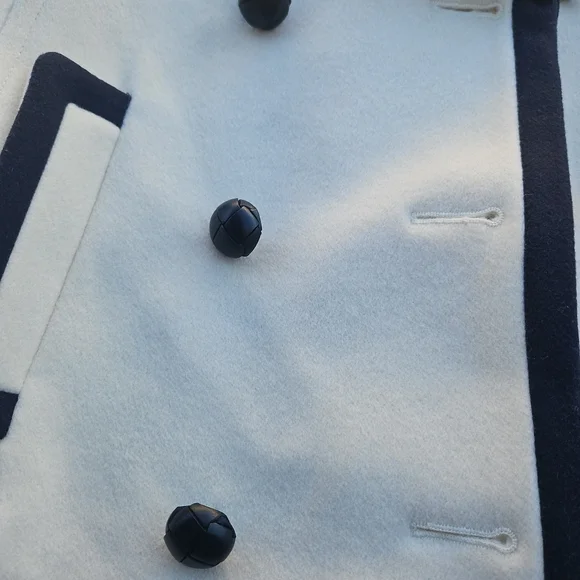 J. Crew Cream and Black Utility Jacket - Picture 11 of 14